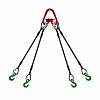 Строп канатный HITCH 4СК-10,0/5500 заплет