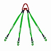 Строп HITCH PROFESSIONAL 4СТ 5,0т 4,50м SF7 60мм